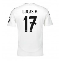 Real Madrid Lucas Vazquez #17 Hjemmebanetrøje 2024-25 Kortærmet